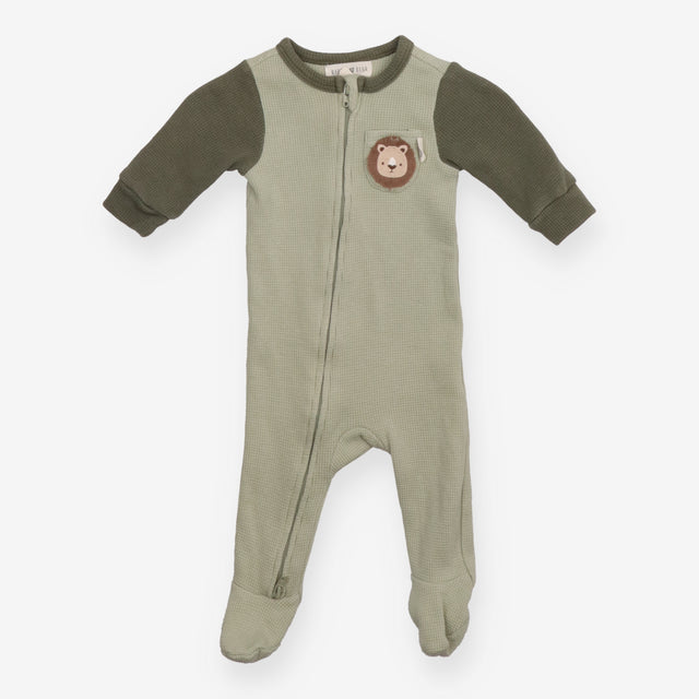Green Lion Sleepsuit