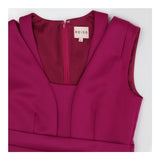 Tali Pink Sleeveless Tailored Occasion Dres