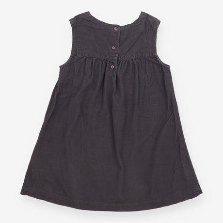 Pinafore grey cord