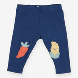Blue Carrot and Sweetcorn Leggings