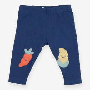 Blue Carrot and Sweetcorn Leggings