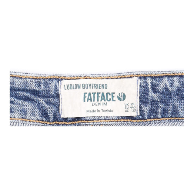 Ludlow Boyfriend Jeans Mid Wash Denim Blue