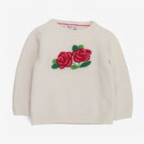 Sweater Cream with Roses