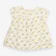 Blouse yellow floral