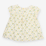 Blouse yellow floral