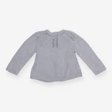 Cardigan knit blue