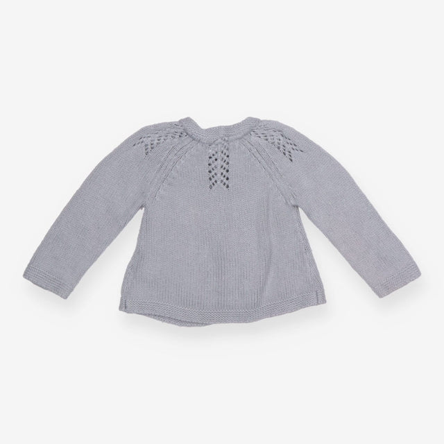 Cardigan knit blue