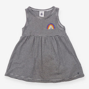 Sleeveless Dress Strip with Rainbow