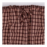 Pink And Brown Check Naples Midi Skirt