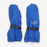 Waterproof mittens blue