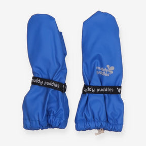 Waterproof mittens blue