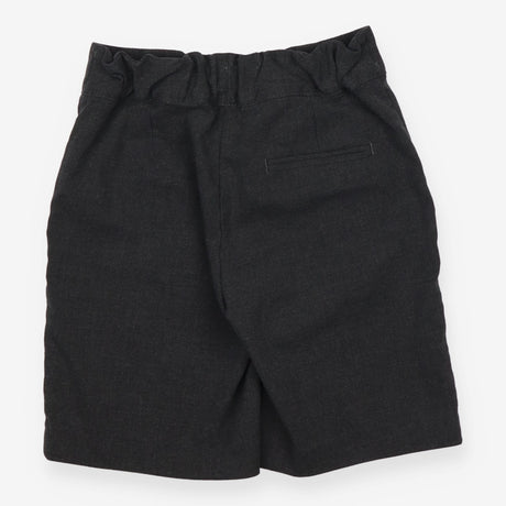 Grey Pull on Uniform Shorts with 4 buttons