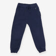 Navy drawstring joggers