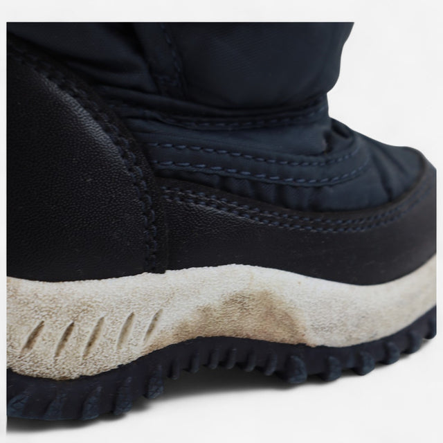 Navy Snow Boots