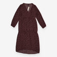 Midi Dress Florence Pink and Purple Ditsy Print