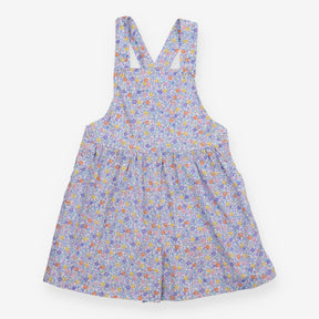 Dungarees White Ditsy Oranges and Lemons