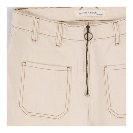 Bay Wide Leg Jean in Mellow Yellow