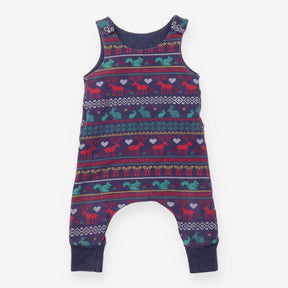 Jersey Romper Navy