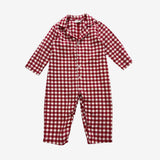 Checked Button up pyjamas