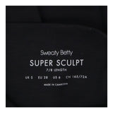 Sweaty Betty Super Sculpt High Waisted Black Marl 