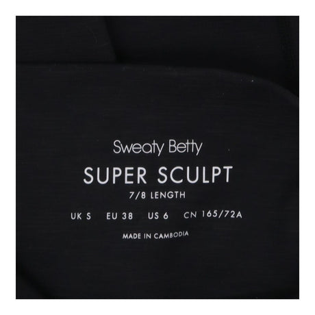 Sweaty Betty Super Sculpt High Waisted Black Marl 