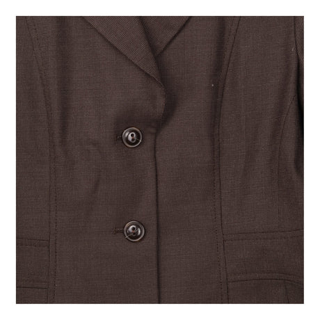 Jacket 97% Wool Tailored Blazer Brown