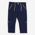 Trousers Navy with Pullstring