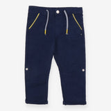 Trousers Navy with Pullstring