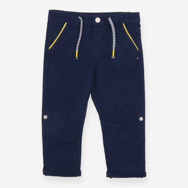 Trousers Navy with Pullstring