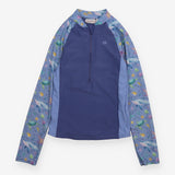 Blue Sea Creatures Rash Vest
