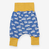Parsnip Pants Blue Jeeps with Yellow Cuffs