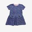 Blue floral Jersey Dress