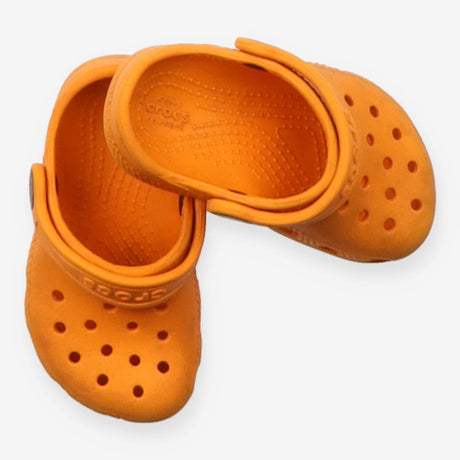 Orange Crocs