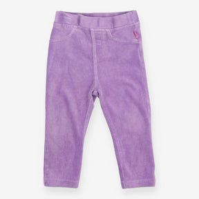 Purple Velour Leggings