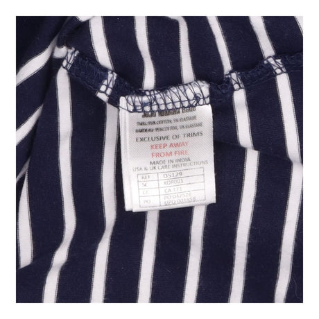 Maternity Skirt Navy White Stripe Over Bump