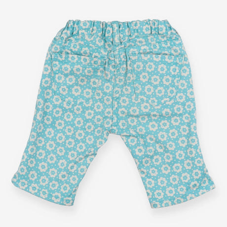 Cropped trousers blue white floral