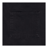 Full‑Length Denim Dungarees – Black/Grey Wash