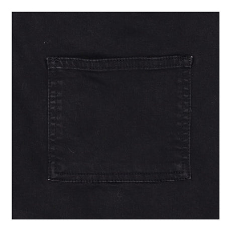 Full‑Length Denim Dungarees – Black/Grey Wash