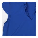 Blue Frederica Crepe Dress