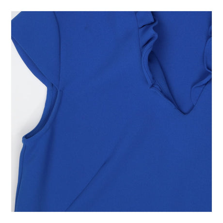 Blue Frederica Crepe Dress