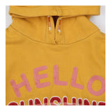 Yellow hello sunshine hoodie