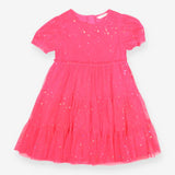 Pink Party Dress with Stars