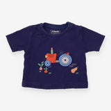 Navy Harvest Crops T-shirt