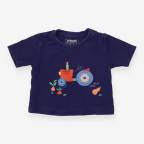 Navy Harvest Crops T-shirt