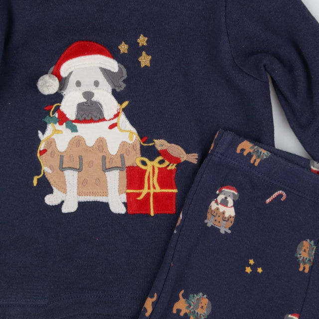 Pyjamas navy Christmas dog