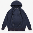 Navy 2-in-1 Maternity and Babywearing Zip Hoodie