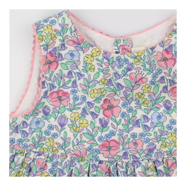 Floral Pinafore Dress
