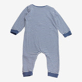 Blue Stripe Red Nose Sleepsuit
