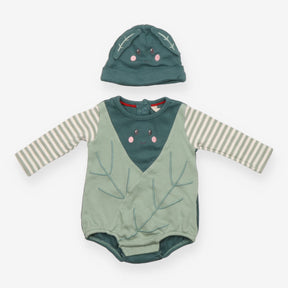 Cabbage Bodysuit and Hat