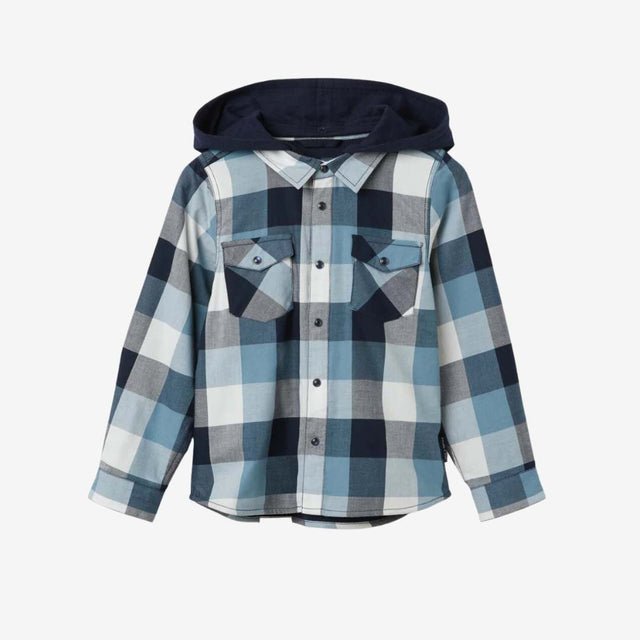 Checked overshirt